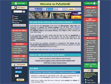 Tablet Screenshot of fufuworld.com
